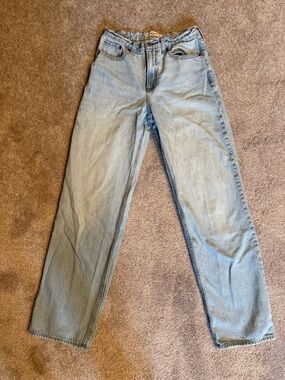 Abercrombie & Fitch Light Blue Straight Leg Jeans